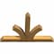 Ekena Millwork Richland Rough Sawn Timber Gable Bracket, Western Red Cedar, 72"W x 48"H x 6"D x 6"F, 16/12 Pitch GBW072X48X0606RIC00RWR - alternate 2